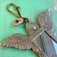 Love and Honor Jesus LLC - Angel Mirror Tin Ornament