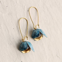 Silk Purse, Sow's Ear - Bluebell Earrings
