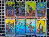 Vieux Monde - Holo Tarot | Holographic Tarot Deck & Guide | Made in USA |