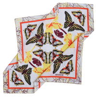 Hearth and Harrow - Butterfly Bandana - 100% Cotton - Pollinator Print - Floral