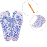 VIGOR - Reflexology Socks with Tools, Acupressure Reflexology Socks