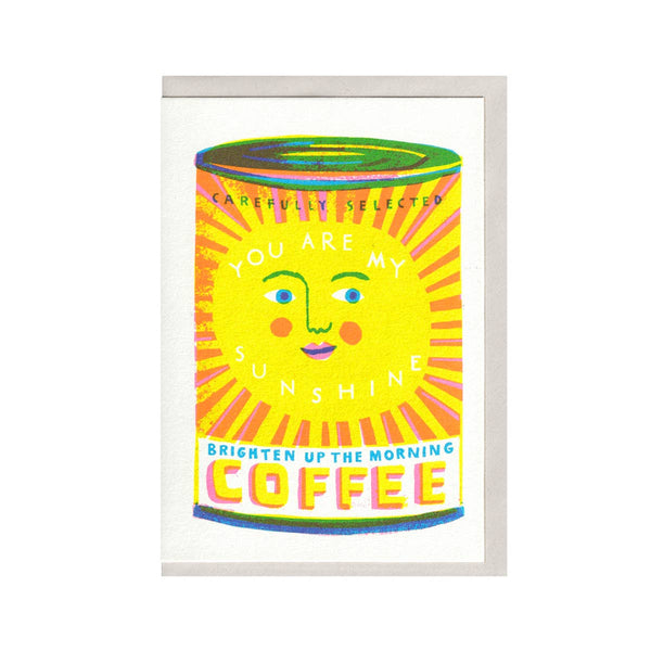 The Printed Peanut - You Are My Sunshine A6 Card