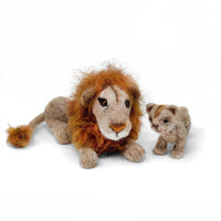 Lion & Cub Needle Felting Craft Kit
