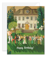 Janet Hill Studio - Whiskey Sour High Kick Birthday Card