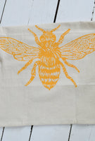 Hearth and Harrow - Honeybee Tea Towel (Yellow)