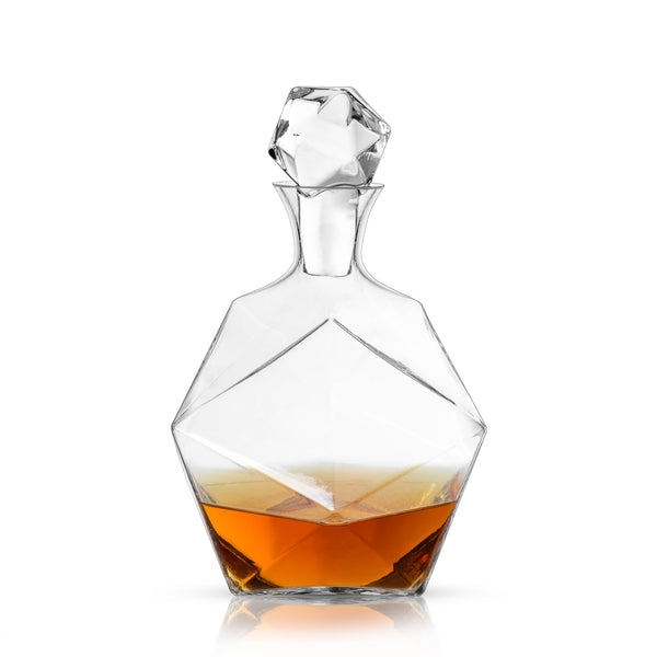 Viski - Raye: Faceted Crystal Liquor Decanter (VISKI)