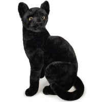 VIAHART Toy Co. - Boone The Black Cat | 13 Inch Stuffed Animal Plush