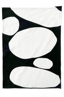 See Design - Tea Towels (Set of 2): Rocks Black