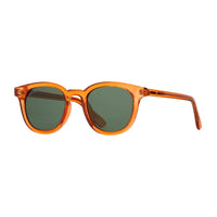 Blue Planet Eco-Eyewear - Gram - Crystal Dark Orange/ Grey Green Polarized Lens