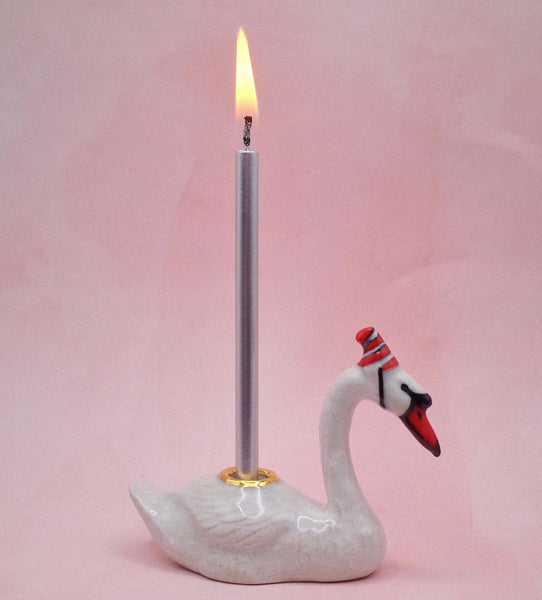 Camp Hollow - Swan Cake Topper