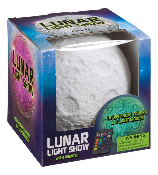 Toysmith - Lunar Light Show Set, 4-1/2", 16 Colors Includes Remote