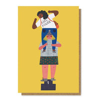 Daria Solak Illustrations - GIRL POWER card