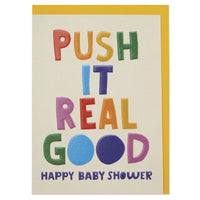 Push it real good' card