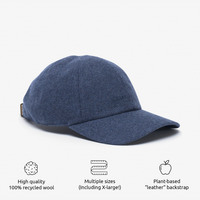 Storied Hats - Admiral Blue Wool