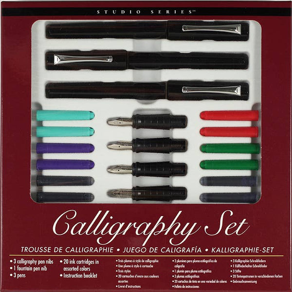 Peter Pauper Press - Studio Series Calligraphy Pen Set