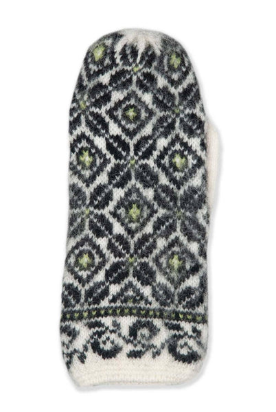 Börjesson Handskar - Moliden V1, Knitted Mittens: One Size / Black