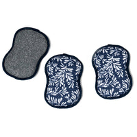 Once Again Home Co. - RE:Usable Sponge (Set of 3) - Herbage in Navy