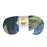 Luxury Therapeutics - Soothing Eye Pillow w/ Removable Cover- Borneo- Leaf