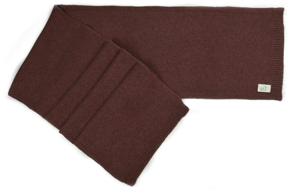 Cashmere Scarf smooth Unisex Color antique red
