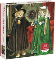 Meowsterpiece of Western Art:  The Arnolfini Marriage
