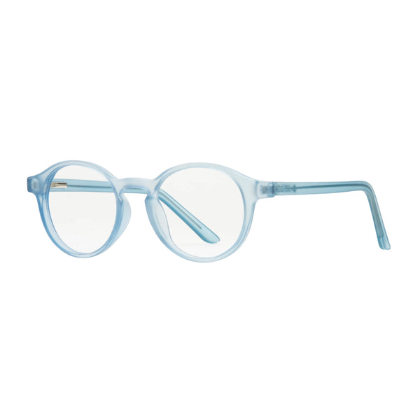 Blue Planet Eco-Eyewear - Montauk  - Matte Blue - Blue Light Filtering Lens