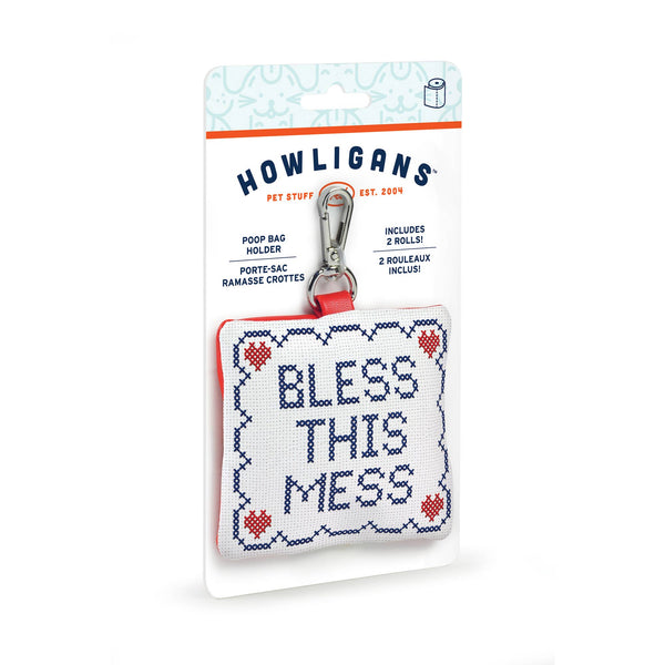 Howligans by Fred & Friends - Howligans- Poop Bag Holder - Bless This Mess