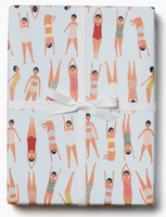 Swimmers Wrap Sheet Gift Wrap