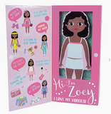 Zoey Magnetic Dress Up Character
