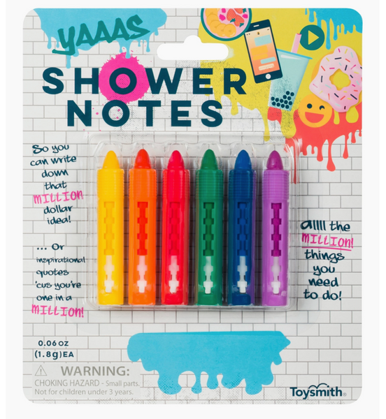 Shower Notes