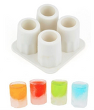 Silicone Ice Cube Tray: Shot Glass