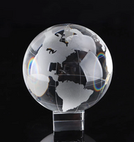 Crystal Ball Globe Paper Weight