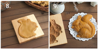 Wooden Cookie Press Mold