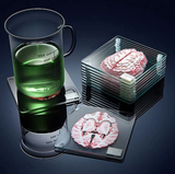 Brain Slice Coasters