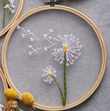 DIY Beginner Flower Embroidery Kit
