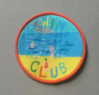 Swim Club Patch by Louise Smurthwaite