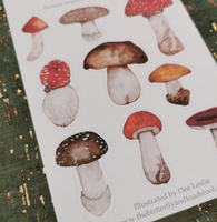 Illustrated Stickers by The Butterfly & Toadstool