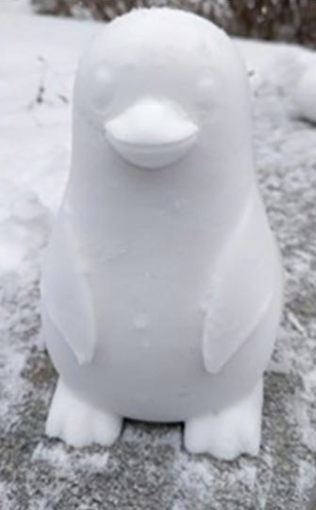 Penguin Snow Maker Mold