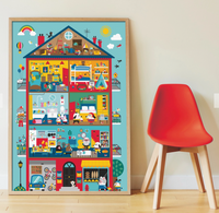 Graou's House - Poster Stickers - Discovery 3 +