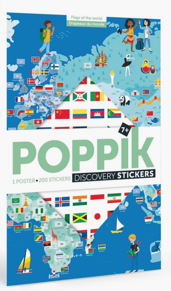 Flags - Poster Stickers - Discovery 6+