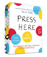 Press Here: The Game Fun, Creativity, and Visual Imagination for the Entire Family! BY HERVE TULLET