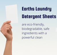 Eco-friendly Laundry Detergent Sheets (Fragrance Free)/Box of 60 sheets