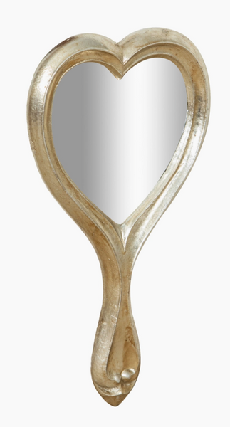 Italian Handmade Mirror in Silver Finish