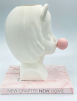 Bubble Gum Girl Vase