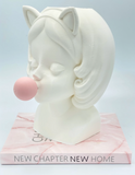 Bubble Gum Girl Vase