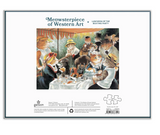 Luncheon of the Boating Party Meowsterpiece of Western Art 1000 Piece Jigsaw Puzzle