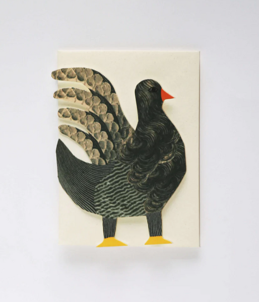Chickens Concertina Card
