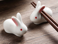 Bunnies, Peas, and Carrots-Chopstick rests