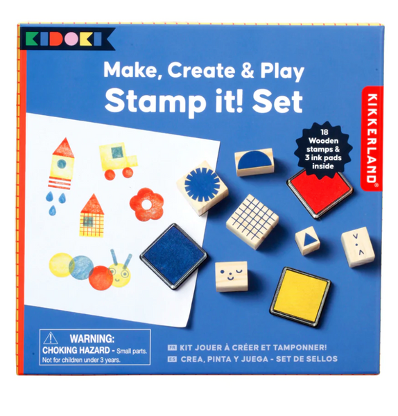 Make, Create & Play, Stamp it! Set