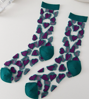 Sheer Valentine Socks