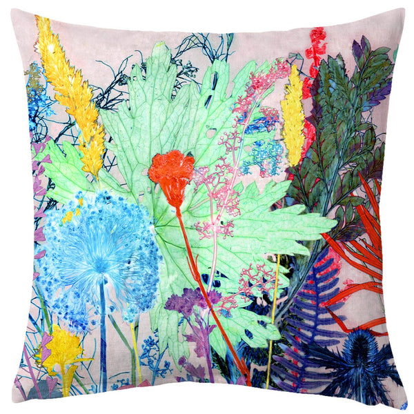Neverland | Floral Print Sofa Cushion